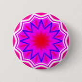 Badge Rond 5 Cm Mandala fractal - 21 (Devant)