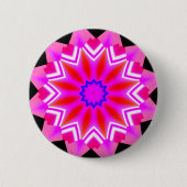 Badge Rond 5 Cm Mandala fractal - 22 (Devant)