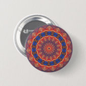 Badge Rond 5 Cm Mandala infini de diversités (Devant & derrière)