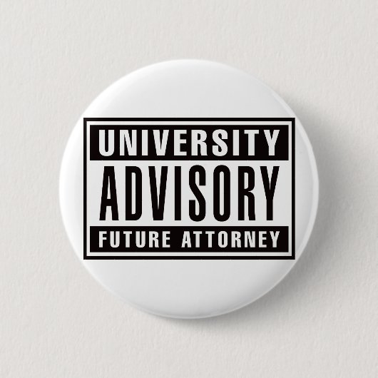 Badge Rond 5 Cm Mandataire consultative d'université future (Devant)