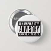 Badge Rond 5 Cm Mandataire consultative d'université future (Devant & derrière)