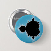 Badge Rond 5 Cm Mandelbrot Set 05 - Fractal (Devant & derrière)