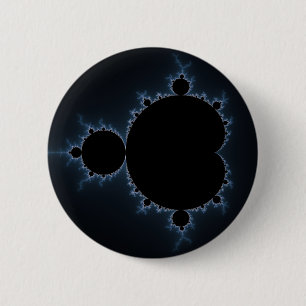 Badge Rond 5 Cm Mandelbrot Set 07 - Fractal