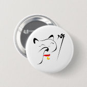 Badge Rond 5 Cm Maneki Neko (Devant & derrière)