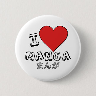 Badge Rond 5 Cm Manga