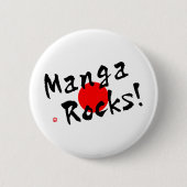 Badge Rond 5 Cm Manga Rocks ! (Devant)
