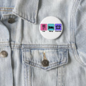 Badge Rond 5 Cm Mangez les reconstitutions historiques de sommeil (En situation)