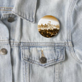 Badge Rond 5 Cm Manhattan New York (En situation)