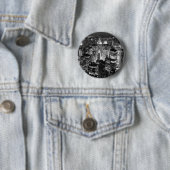 Badge Rond 5 Cm Manhattan New York (En situation)