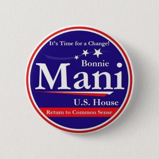 Badge Rond 5 Cm Mani (Devant)