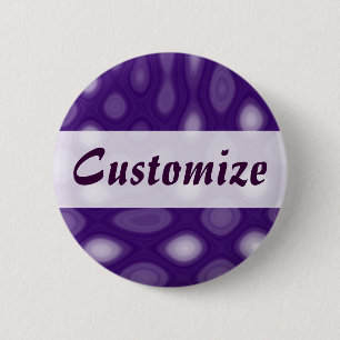 Badge Rond 5 Cm Mania violette