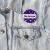 Badge Rond 5 Cm Mania violette (En situation)