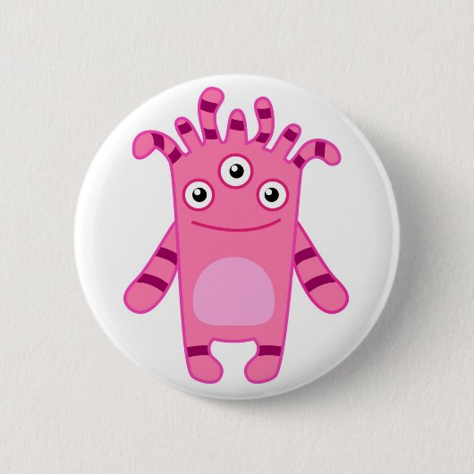 Badge Rond 5 Cm Manie de monstre : Rassemblement Sadie ! (Devant)