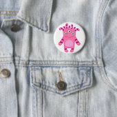 Badge Rond 5 Cm Manie de monstre : Rassemblement Sadie ! (En situation)