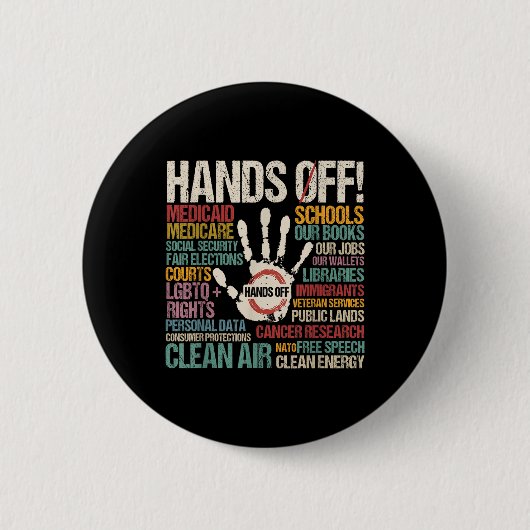 Badge Rond 5 Cm Manifestation (Devant)