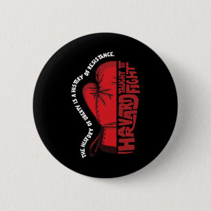 Badge Rond 5 Cm Manifestation politique anti-Trump à Harvard