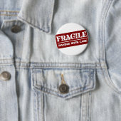 Badge Rond 5 Cm Manipulez avec soin (En situation)