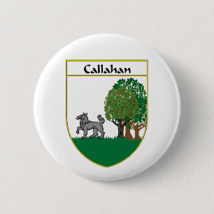 Badge Rond 5 Cm Manteau de Callahan des bras/de crête de famille