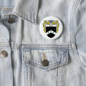 Badge Rond 5 Cm Manteau de Davis des bras (enveloppés) (En situation)