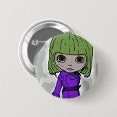 Badge Rond 5 Cm Manteau de fossé Blythe (Devant & derrière)