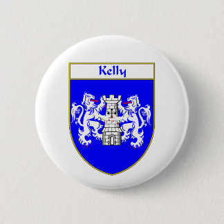Badge Rond 5 Cm Manteau de Kelly des bras/de crête de famille