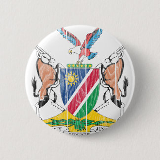Badge Rond 5 Cm Manteau de la Namibie des bras