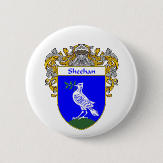 Badge Rond 5 Cm Manteau de Sheehan des bras (enveloppés)