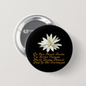 Badge Rond 5 Cm Mantra de Gayatri (Devant & derrière)