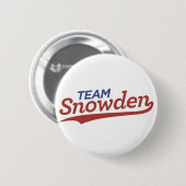 Badge Rond 5 Cm Manuscrit de Snowden d'équipe (Devant & derrière)