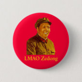 Badge Rond 5 Cm mao, LMAO Zedong (Devant)
