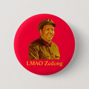 Badge Rond 5 Cm mao, LMAO Zedong