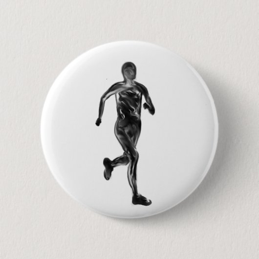 Badge Rond 5 Cm Marathonien (Devant)