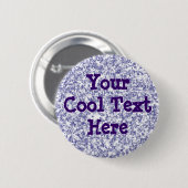 Badge Rond 5 Cm Marbre bleu - Modèle (Devant & derrière)