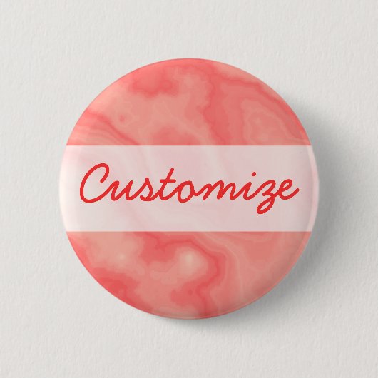 Badge Rond 5 Cm Marbre rose (Devant)