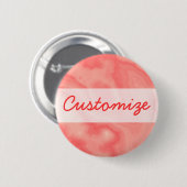 Badge Rond 5 Cm Marbre rose (Devant & derrière)