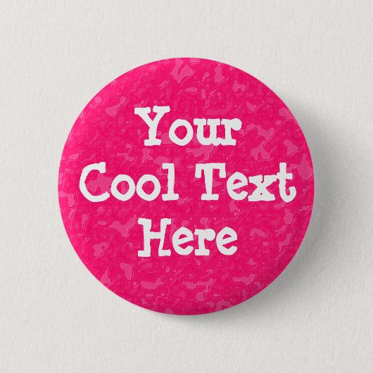 Badge Rond 5 Cm Marbre rose - Modèle (Devant)