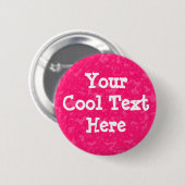 Badge Rond 5 Cm Marbre rose - Modèle (Devant & derrière)