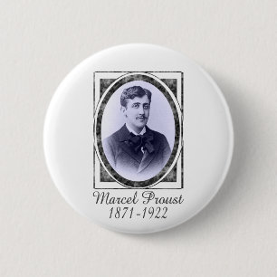 Badge Rond 5 Cm Marcel Proust