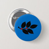 Badge Rond 5 Cm Marche d'Alderford Insigne Populace (Devant & derrière)