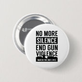 Badge Rond 5 Cm Marche Pour Nos Vies (Devant & derrière)