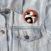 Badge Rond 5 Cm Marche SYLVESTER™ (En situation)