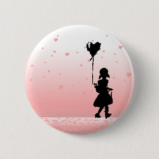 Badge Rond 5 Cm marchez votre coeur