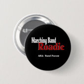 Badge Rond 5 Cm Marching Band Roadie (Devant & derrière)