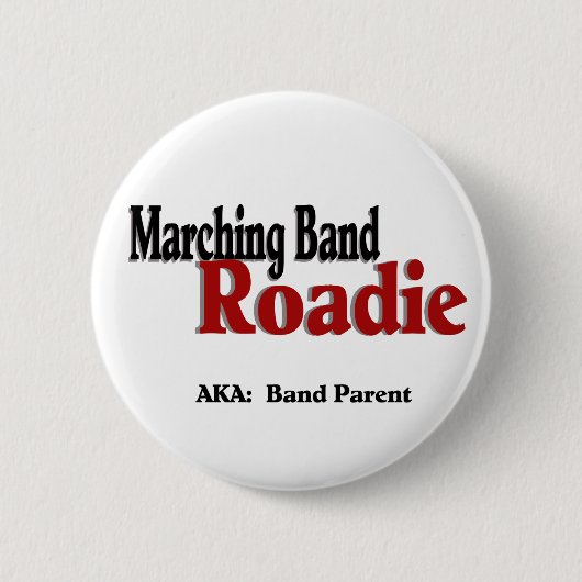 Badge Rond 5 Cm Marching Band Roadie (Devant)