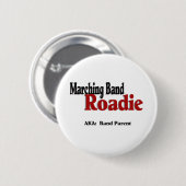 Badge Rond 5 Cm Marching Band Roadie (Devant & derrière)