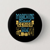 Badge Rond 5 Cm Marching Band Senior Class of 2026 (Devant)