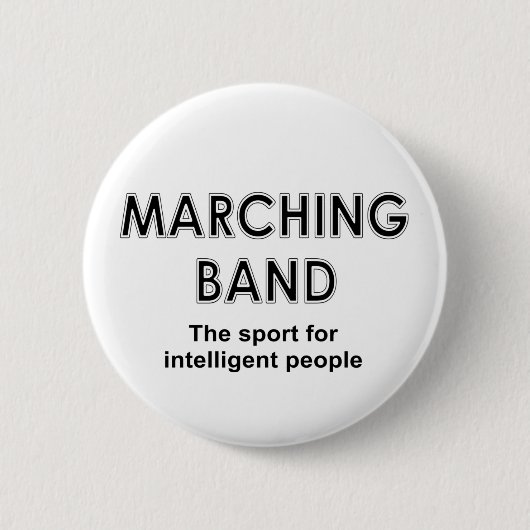 Badge Rond 5 Cm Marching Band Sport (Devant)