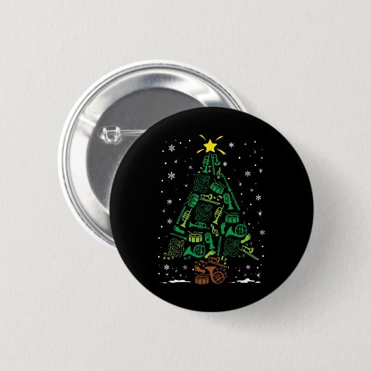Badge Rond 5 Cm Marching Nd Instrument Family Matching Christmas T (Devant & derrière)