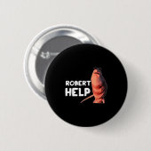 Badge Rond 5 Cm Marcus Le Ver Meme Graphiques Drôles Vrchat Robert (Devant & derrière)