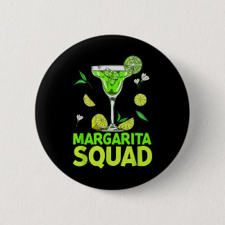 Badge Rond 5 Cm Margarita Squad Cinco De Mayo Costumes Pour Mexica